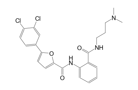 2-furancarboxamide, 5-(3,4-dichlorophenyl)-N-[2-[[[3-(dimethylamino)propyl]amino]carbonyl]phenyl]-