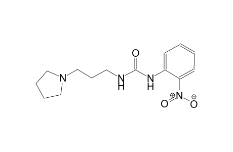 urea, N-(2-nitrophenyl)-N'-[3-(1-pyrrolidinyl)propyl]-