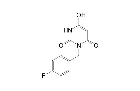 2,4(1H,3H)-Pyrimidinedione, 3-[(4-fluorophenyl)methyl]-6-hydroxy-