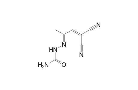 (E)-2-(4,4-dicyanobut-3-en-2-ylidene)hydrazinecarboxamide