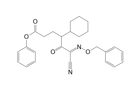 (E)-3-Cyclohexyl-2,6-dioxo-6-phenylhexanal O-benzyl oxime