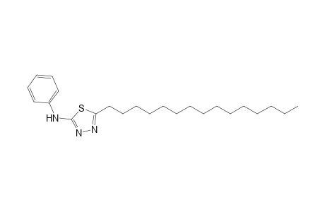 2-Phenylamino-5-pentadecyl-1,3,4-thiadiazole