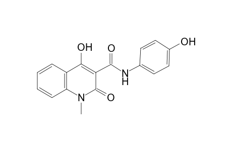 4-Hydroxy-1-methyl-2-oxo-1,2-dihydro-quinoline-3-carboxylic acid (4-hydroxy-phenyl)-amide