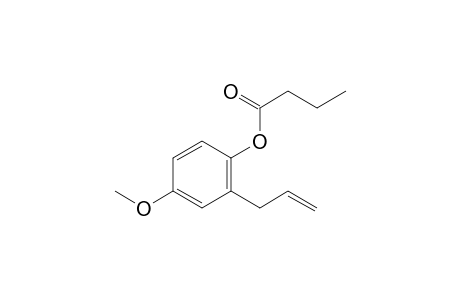 2-allyl-4-methoxyphenyl butanoate