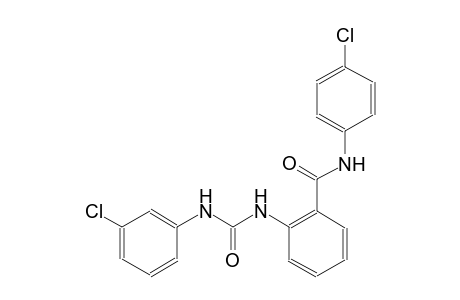 2-{[(3-chloroanilino)carbonyl]amino}-N-(4-chlorophenyl)benzamide