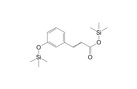 Trimethylsilyl 3-(3-(trimethylsilyloxy)phenyl)acrylate