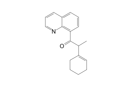 8-(2-Cyclohexenyl-1-oxopropyl)quinoline
