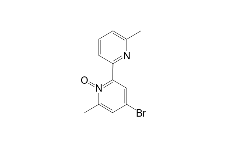 4-BrOMO-6,6'-DIMETHYL-2,2'-BIPYRIDINE-N1-OXIDE