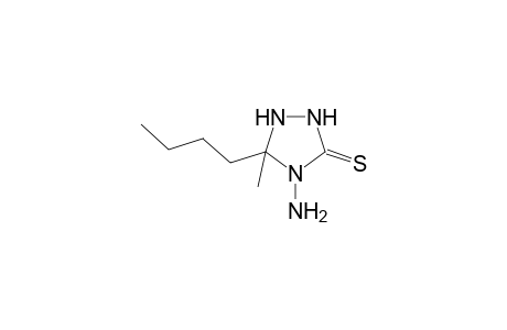 4-Amino-5-butyl-5-methyl-1,2,4-triazole-3-thione