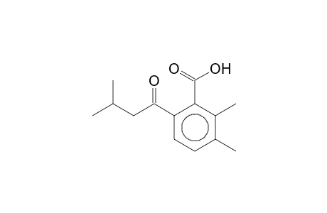 Benzoic acid, 2,3-dimethyl-6-(3-methyl-1-oxobutyl)-