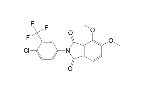 2-[4-chloro-3-(trifluoromethyl)phenyl]-4,5-dimethoxy-1H-isoindole-1,3(2H)-dione