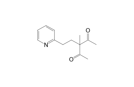 3-Methyl-3-(2-(2-pyridyl)ethyl)-2,4-pentanedione