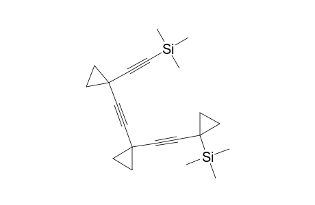 Silane, trimethyl[[1-[[1-[[1-(trimethylsilyl)cyclopropyl]ethynyl]cyc lopropyl]ethynyl]cyclopropyl]ethynyl]-