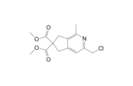 Dimethyl 5-(chloromethyl)-7-methylcyclopenta[c]pyridine-2,2-dicarboxylate