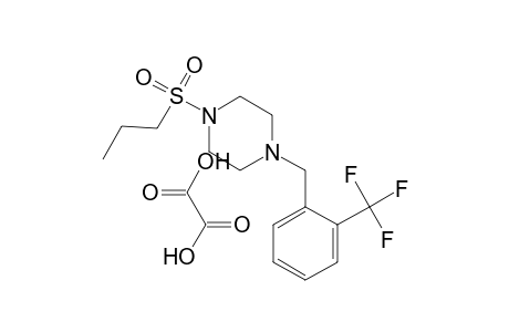 1-(Propylsulfonyl)-4-(2-(trifluoromethyl)benzyl)piperazine oxalate