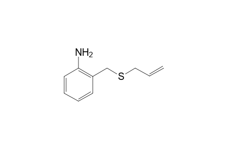 2-(prop-2'-enylthiomethyl)benzene-1-amine
