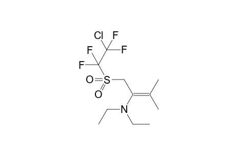 [1-(2-Chloro-1,1,2,2-tetrafluoroethanesulfonylmethyl)-2-methyl-propenyl]-diethylamine