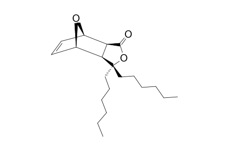 5,5-Dihexyl-4,10-dioxa-exo-tricyclo-[5.2.0(2,6)]-dec-8-en-3-one