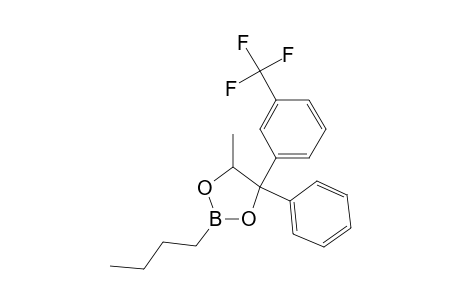 4-[(3'-trifluoromethyl)phenyl]-1-butyl-3-methyl-4-phenyl-2,5-dioxa-1-boracyclopentane