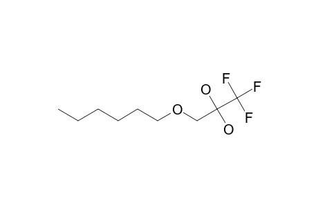 1,1,1-TRIFLUORO-3-HEXYLOXYPROPANE-2,2-DIOL