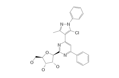 2-(BETA-D-RIBOFURANOSYL)-4-(5-CHLORO-3-METHYL-1-PHENYL-1H-PYRAZOL-4-YL)-6-PHENYL-PYRIMIDINE