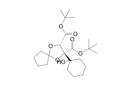 Di-tert-butyl (2S,3S)-2-(1-hydroxycyclohexyl)-1,4-dioxaspiro[4.4]nonane-2,3-dicarboxylate