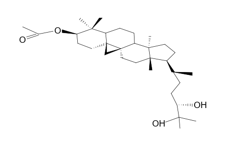 3-beta-DIACETOXY-(24R)-CYCLOARTANE-24,25-DIOL