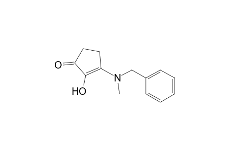 2-Cyclopenten-1-one, 2-hydroxy-3-[methyl(phenylmethyl)amino]-
