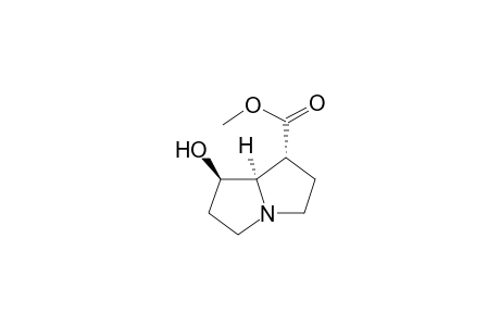 1H-Pyrrolizine-1-carboxylic acid, hexahydro-7-hydroxy-, methyl ester, [1R-(1.alpha.,7.beta.,7a.alpha.)]-