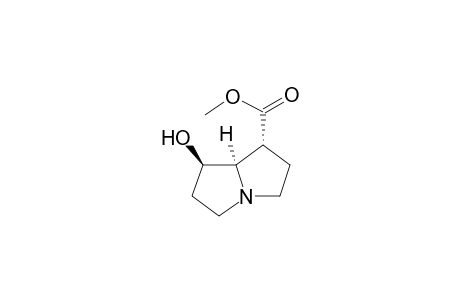 1H-Pyrrolizine-1-carboxylic acid, hexahydro-7-hydroxy-, methyl ester, [1R-(1.alpha.,7.beta.,7a.alpha.)]-