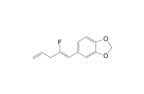 5-(2-Fluoropenta-1,4-dienyl)benzo[d][1,3]dioxole