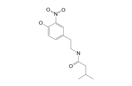 N-(3-METHYLBUTANOYL)-3-NITROTYRAMINE
