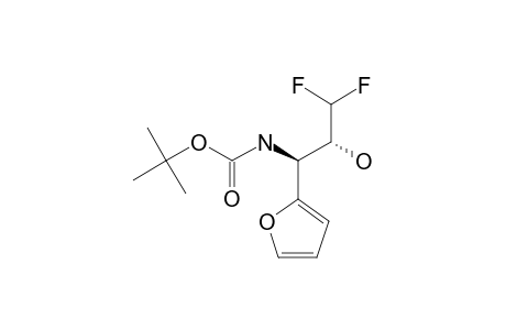 (1S,2R)-1-TERT.-BUTYLOXYCARBONYLAMINO-3,3-DIFLUORO-1-FURAN-2-YLPROPAN-2-OL
