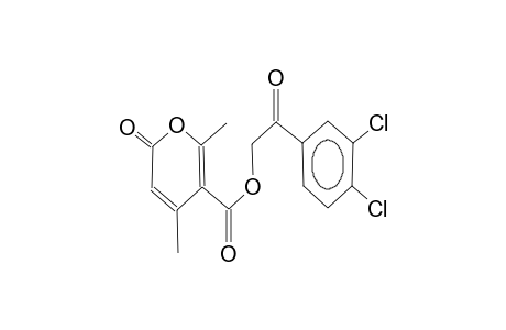 3,4-trichlorobenzoylmethyl 4,6-dimethyl-2H-pyran-5-carboxylate
