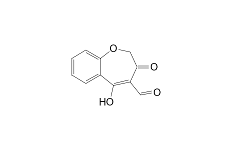 5-Hydroxy-3-oxo-2,3-dihydro-1-benzoxepin-4-carboxaldehyde