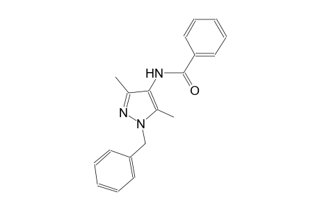 N-(1-benzyl-3,5-dimethyl-1H-pyrazol-4-yl)benzamide
