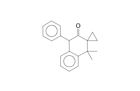 4',4'-dimethyl-1'-phenyl-spiro[cyclopropane-1,3'-tetralin]-2'-one