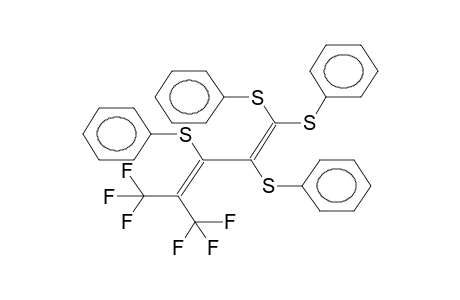 TRANS-2,3,4,4-TETRAKIS(PHENYLTHIO)-1,1-BIS(TRIFLUOROMETHYL)-1,3-BUTADIENE