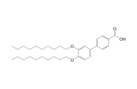 4-(3,4-Didecyloxyphenyl)benzoic acid