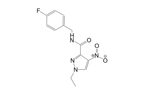 1H-pyrazole-3-carboxamide, 1-ethyl-N-[(4-fluorophenyl)methyl]-4-nitro-