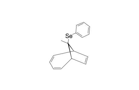 9-Methyl-anti-9-phenylseleno-bicyclo-[4.2.1]-nona-2,4,7-triene