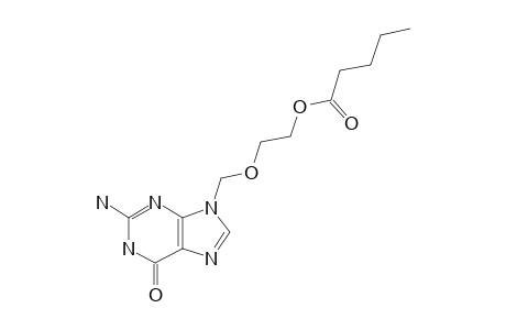 valeric acid 2-[(2-amino-6-keto-3H-purin-9-yl)methoxy]ethyl ester
