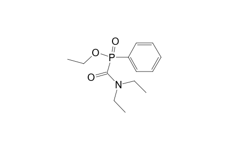 1-[ethoxy(phenyl)phosphoryl]-N,N-diethyl-formamide