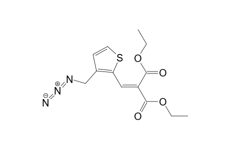 Diethyl[[3-(azidomethyl)-2-thienyl]methylene]-propanedioate