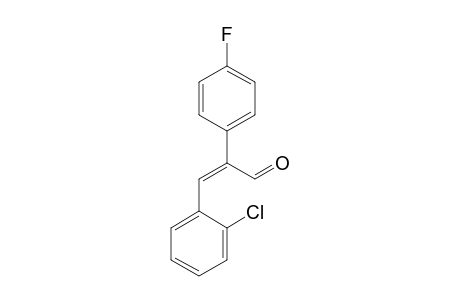 Benzeneacetaldehyde, alpha-[(2-chlorophenyl)methylene]-4-fluoro-