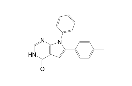 6-(p-tolyl)-7-phenyl-3,7-dihydro-pyrrolo[2,3-d]pyrimidin-4-one