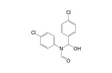 N-(4-Chlorophenyl)-N-[(4-chlorophenyl)hydroxymethyl]formamide