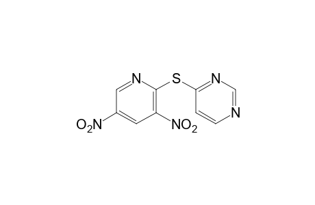 4-[(3,5-dinitro-2-pyridyl)thio]pyrimidine