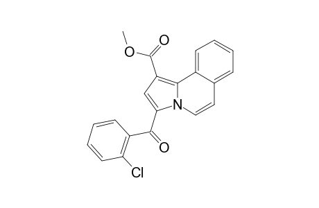 METHYL-3-(2-CHLOROBENZOYL)-PYRROLO-[2,1-A]-ISOQUINOLINE-1-CARBOXYLATE