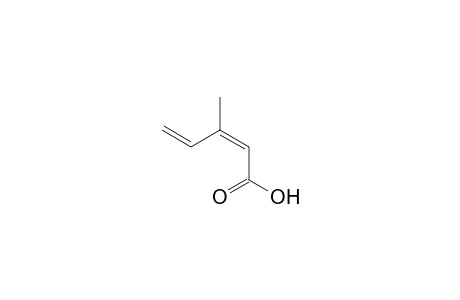 (2Z)-3-methyl-2,4-pentadienoic acid